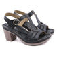 Women's Open Toe Chunky Heels【Black Only】