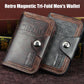 Retro Tri-Fold Men's Wallet