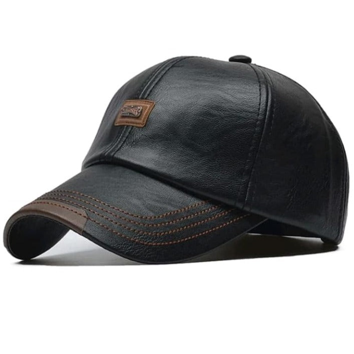 Jamont Leather Baseball Cap