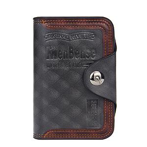 Retro Tri-Fold Men's Wallet