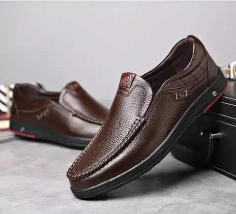 Men's Business Soft-Insole Leather Loafers