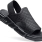 Soft Sole Woven Sandals [Black color]