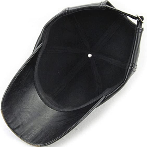 Jamont Leather Baseball Cap