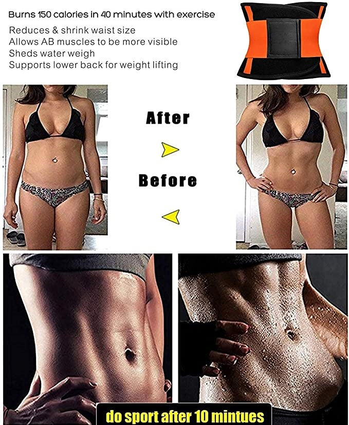 Upgraded High Quality Tummy Trimmer Sliming Belt