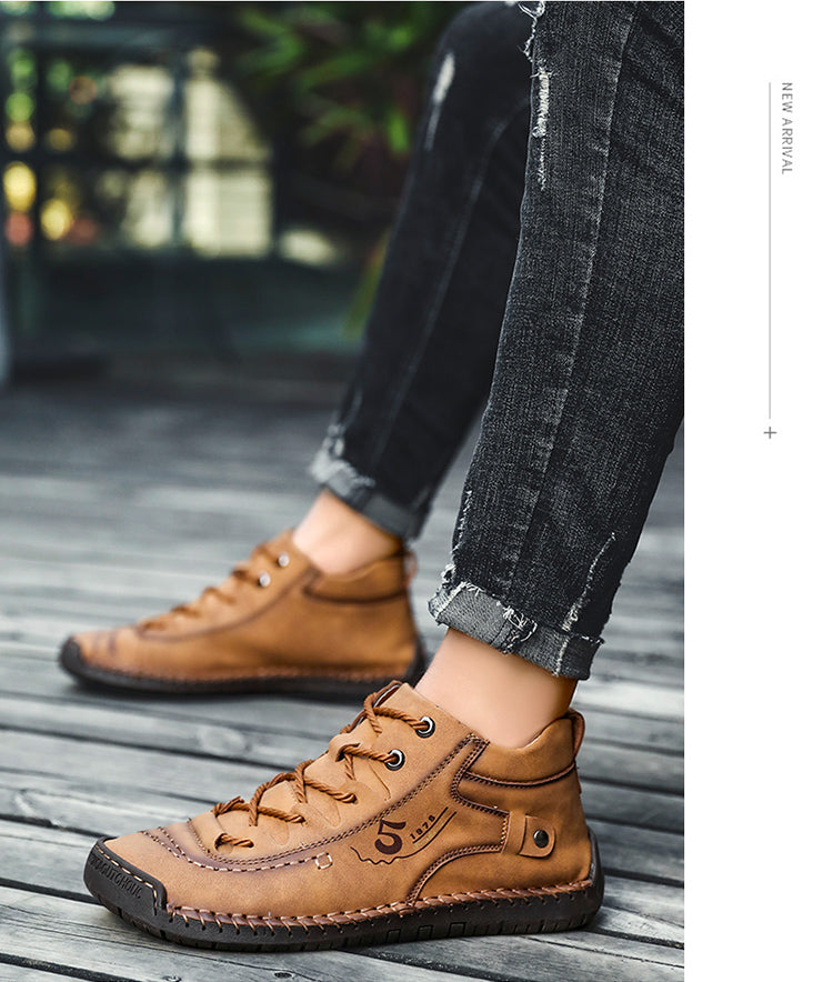 Fashion Men's Leather Casual Shoes