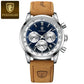 Poedagar Luxury Luminous Quartz Men's Chronograph Watch