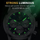 Poedagar Luxury Luminous Quartz Men's Chronograph Watch