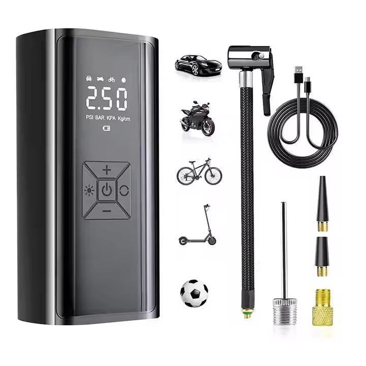 Car Portable Rechargeable Wireless Air Pump