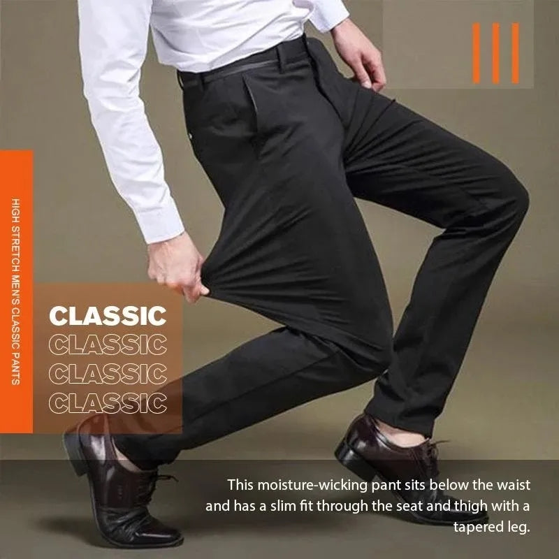 Men's Icy Silk Suit Pants