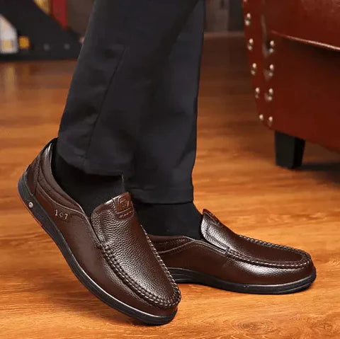 Men's Business Soft-Insole Leather Loafers