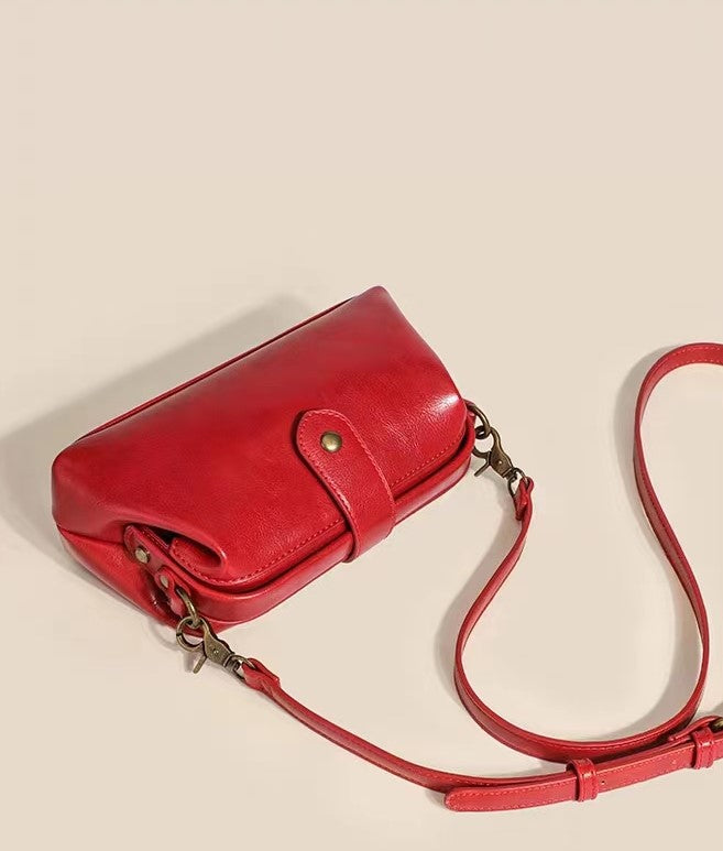 Retro Handmade Bag Leather Crossbody Bag