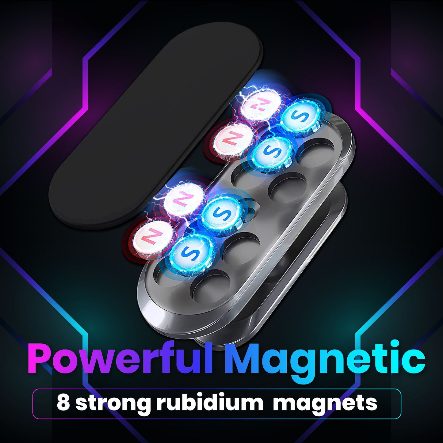 Universal Magnetic Flex Car Phone Holder