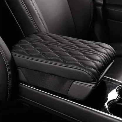 Memory Cotton Leather Car Armrest Box Pad（Universal style）