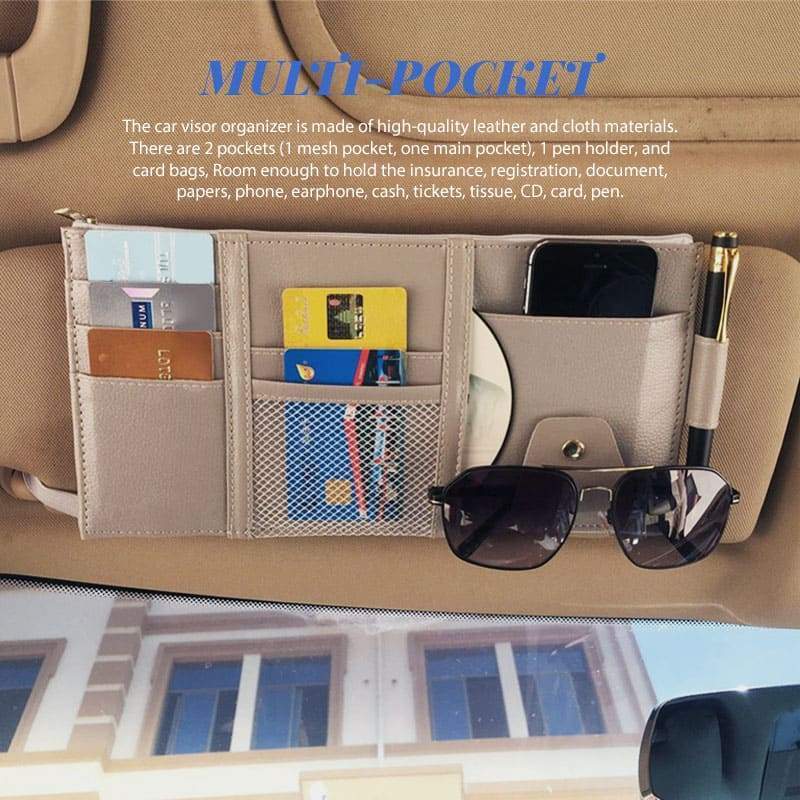 Car Sun Visor Storage Clip (2 PCS)