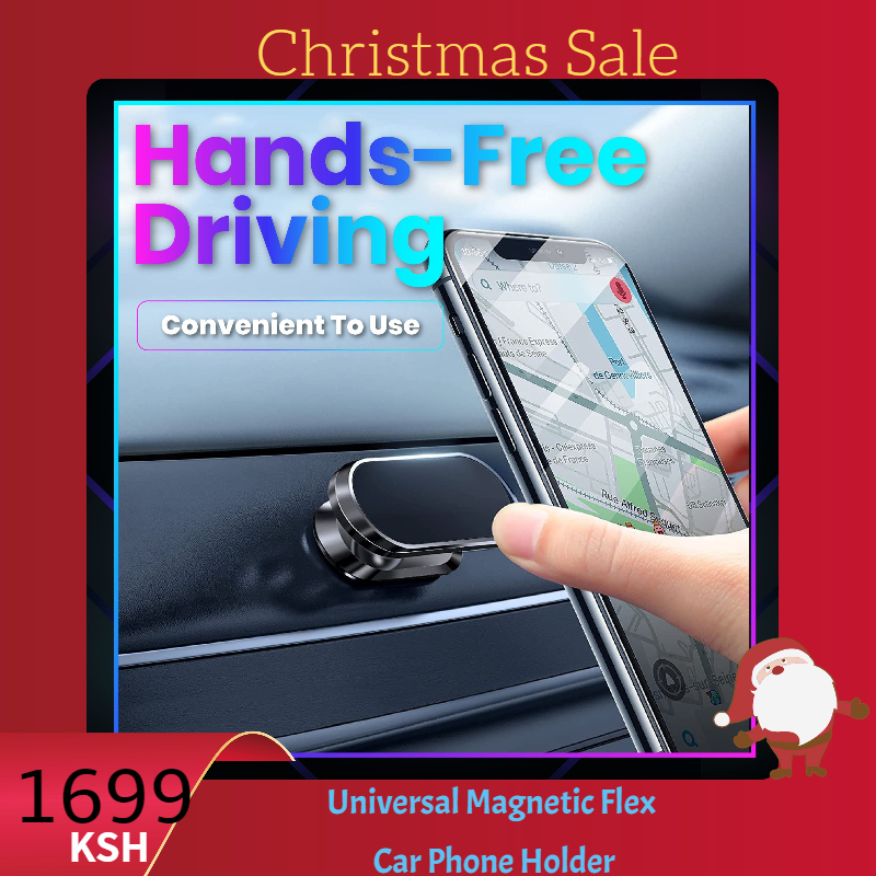 Universal Magnetic Flex Car Phone Holder